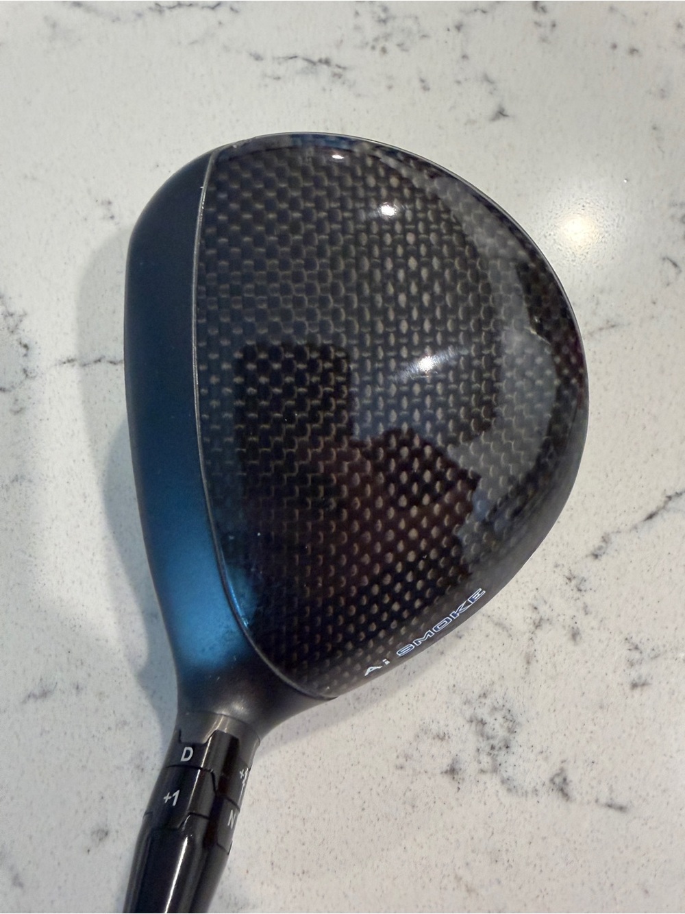 Callaway Ai Smoke triple diamond 3 wood 
Project X Denali 70g 6.5